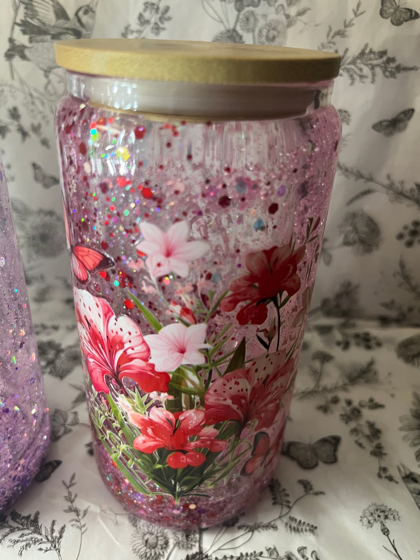 Glitter Globe Tumbler