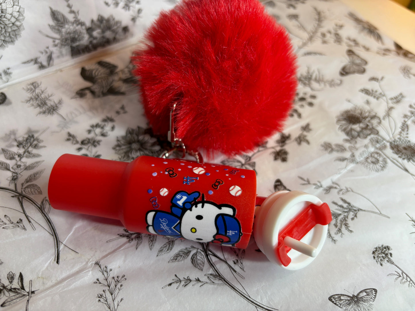 Mini Tumbler ChapStick holder keychain