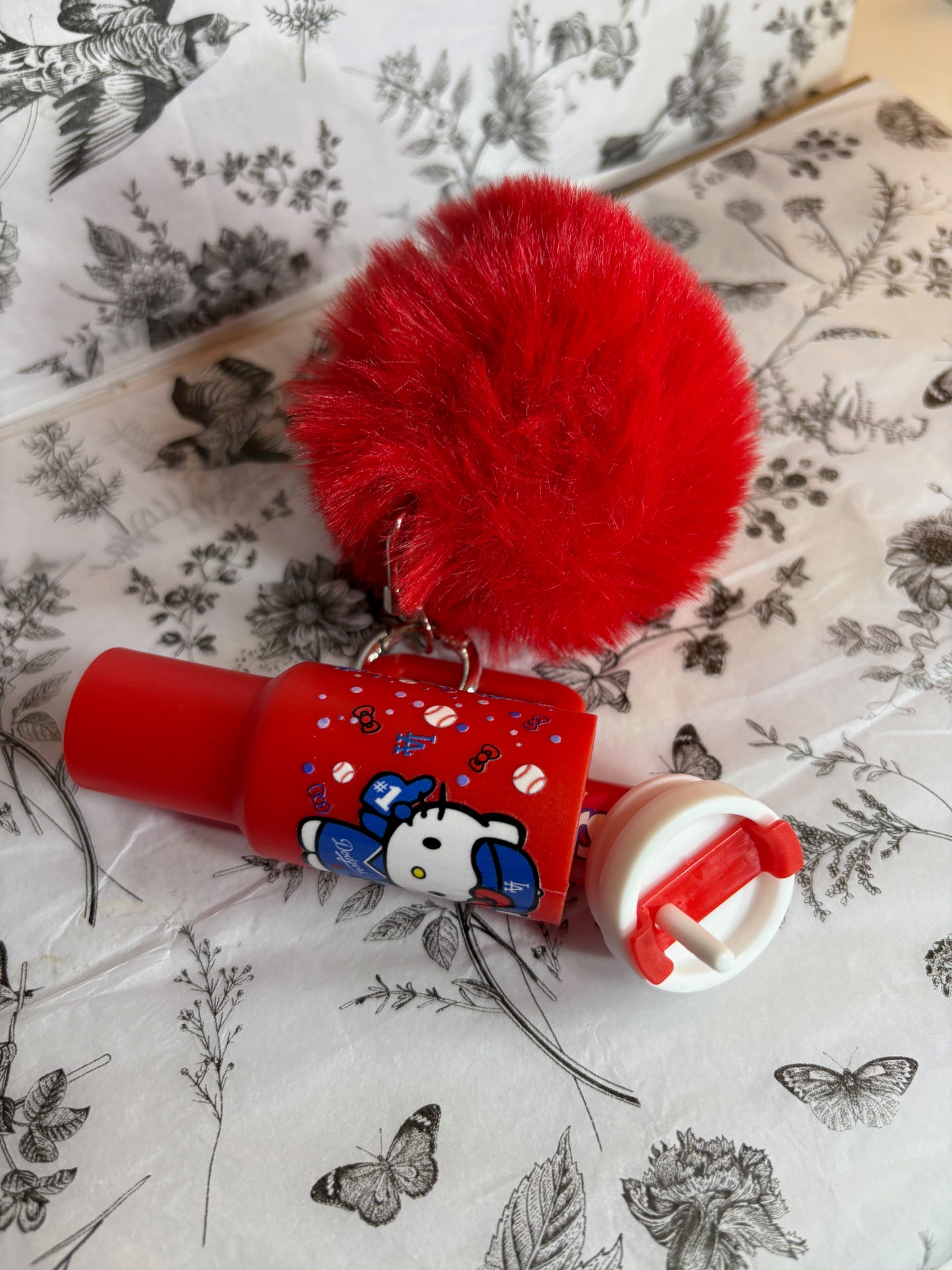 Mini Tumbler ChapStick holder keychain