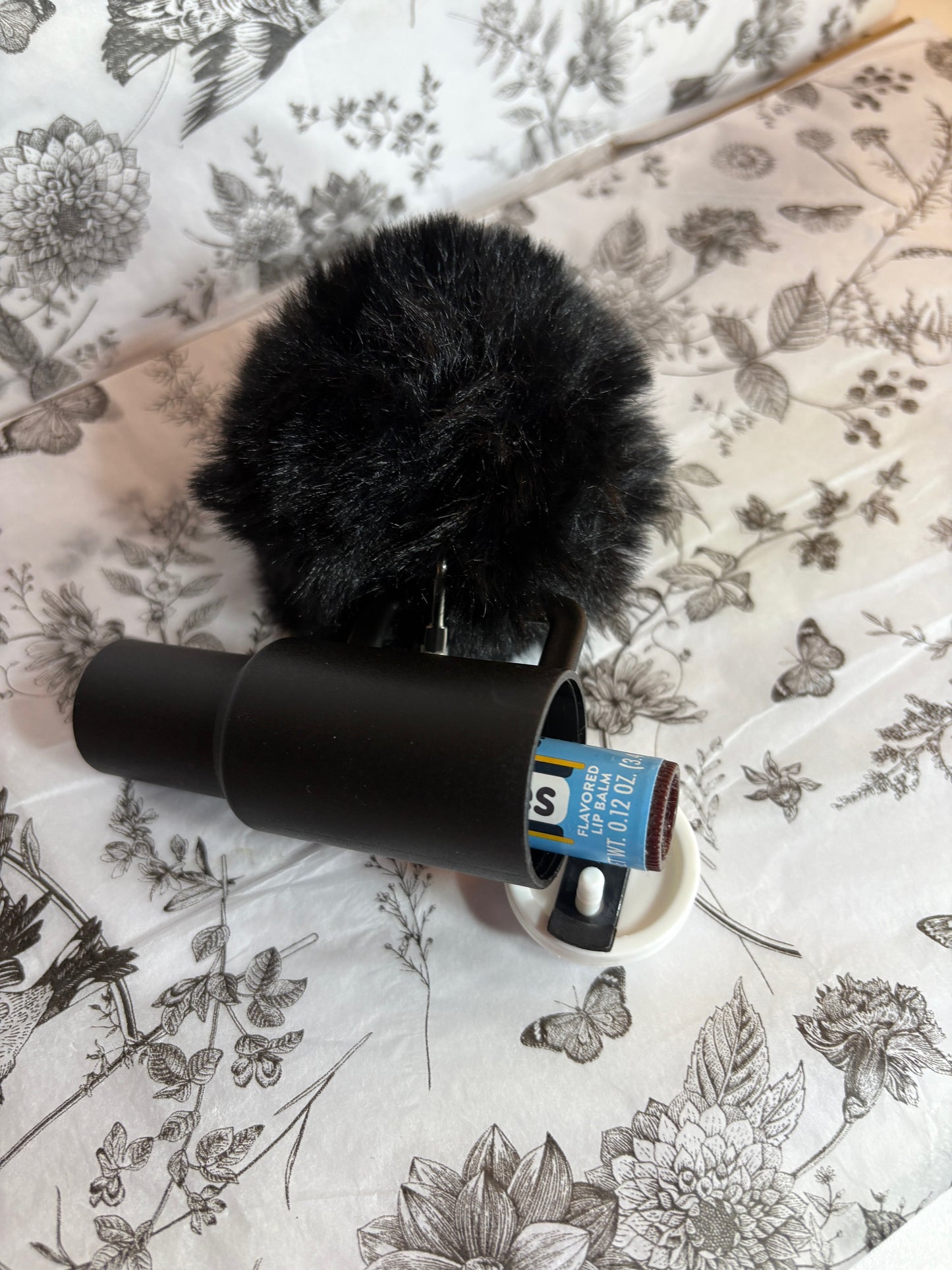 Mini Tumbler ChapStick holder keychain