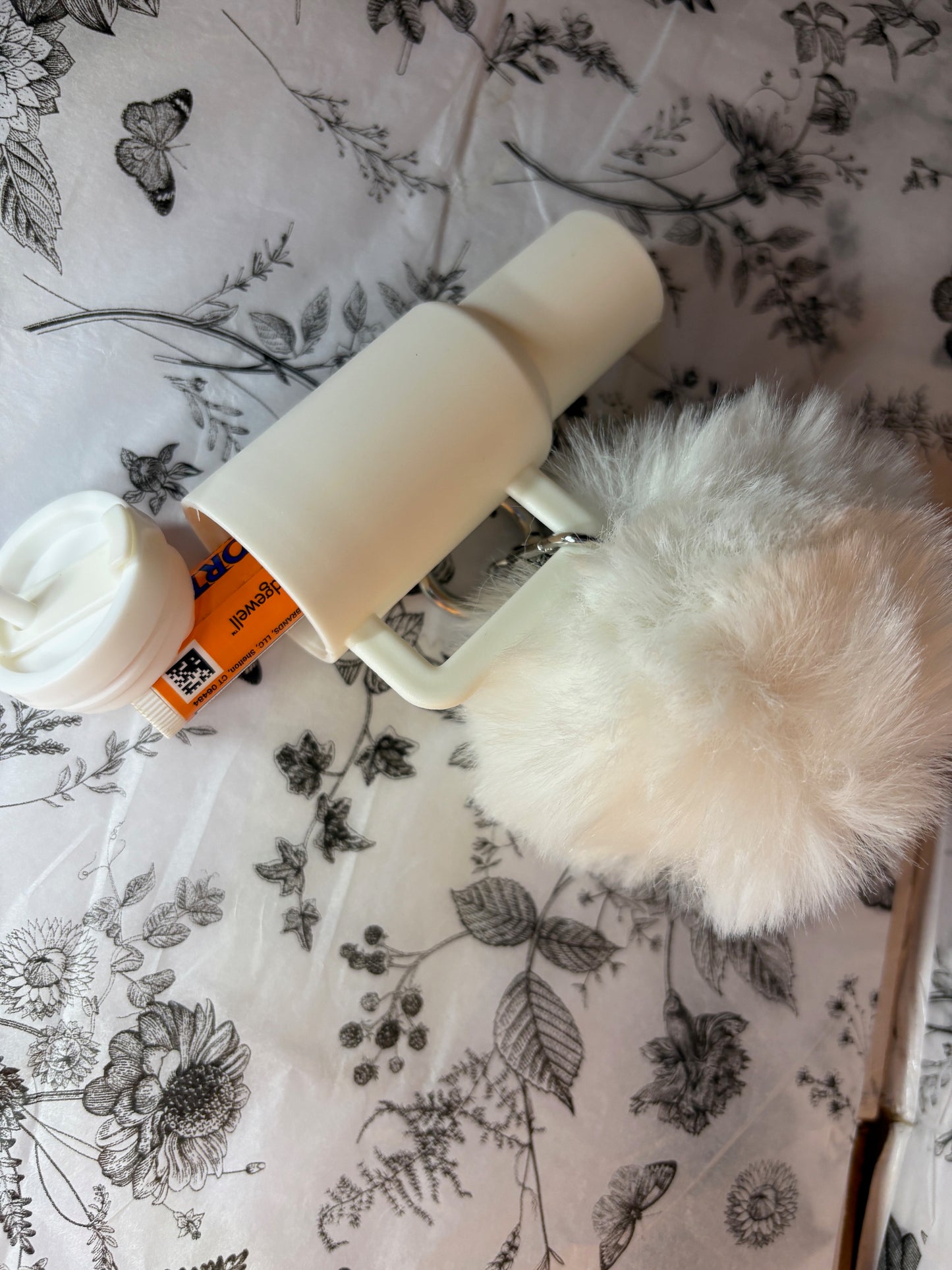 Mini Tumbler ChapStick holder keychain