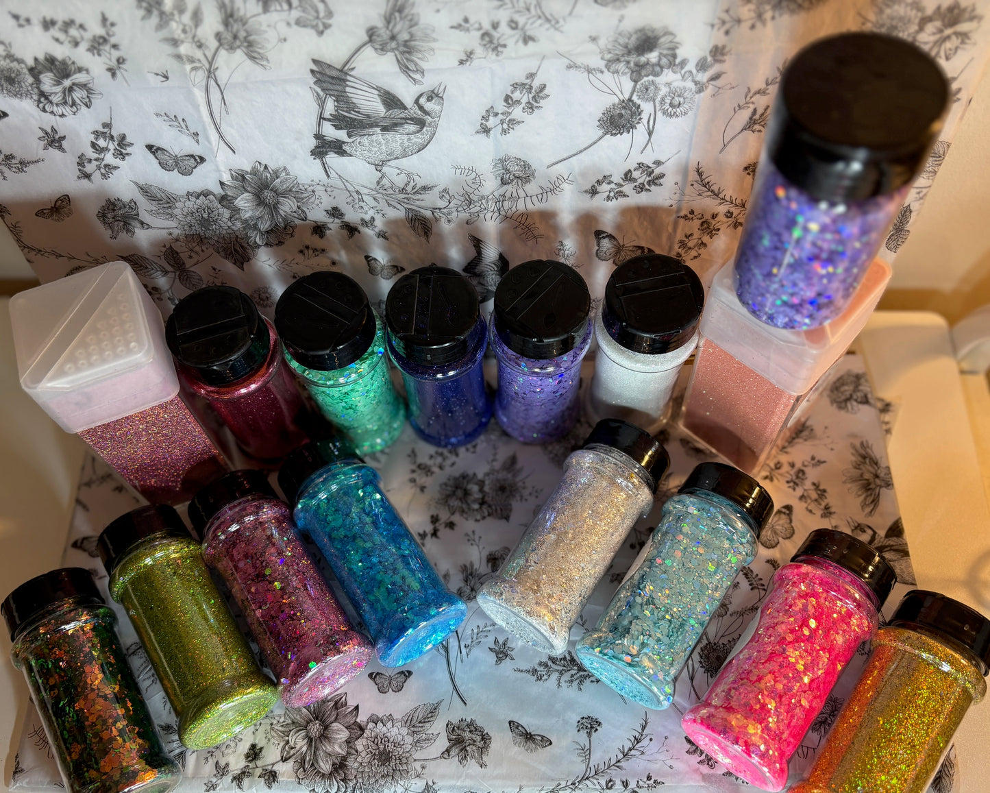 Snow glob Glitter color