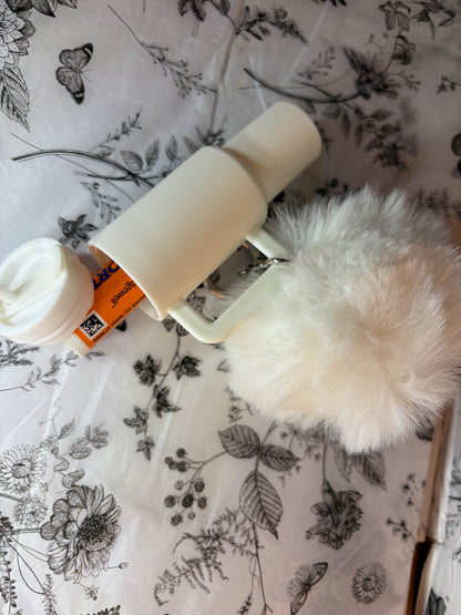 Mini Tumbler ChapStick holder keychain