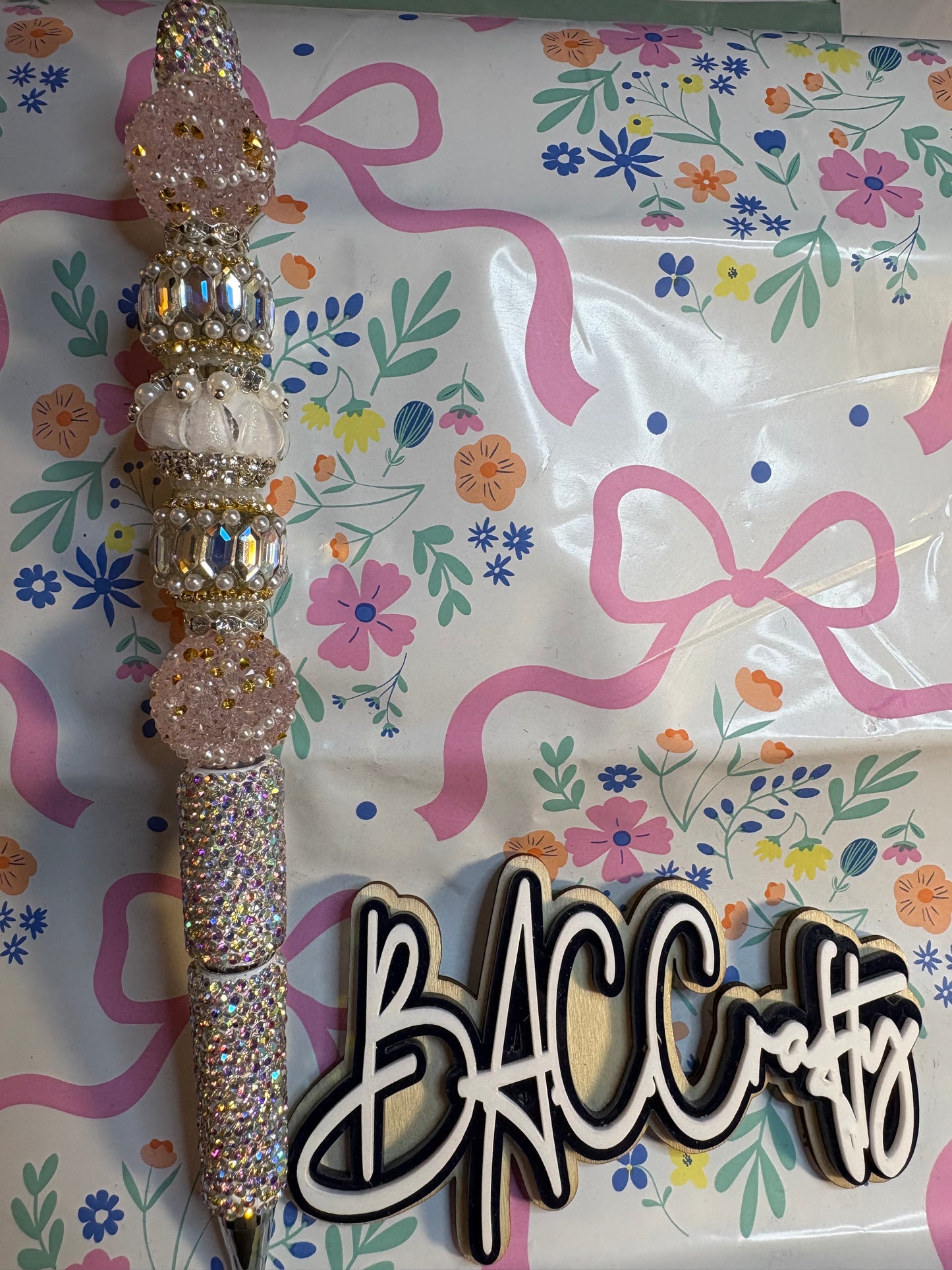 Fancy Beaded Pen