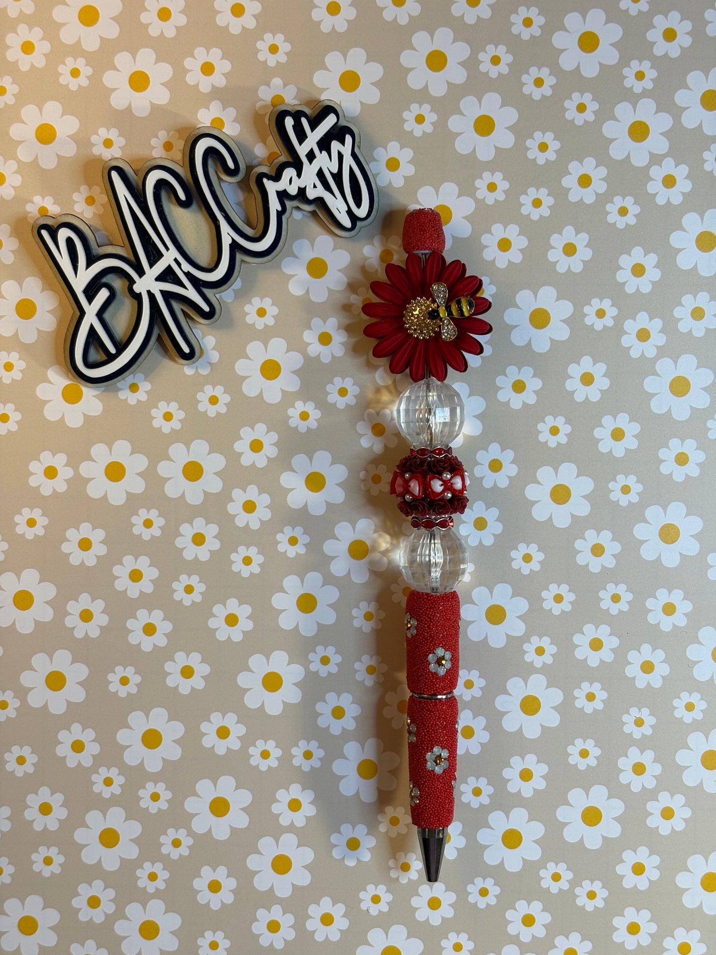 Fancy Beaded Pen