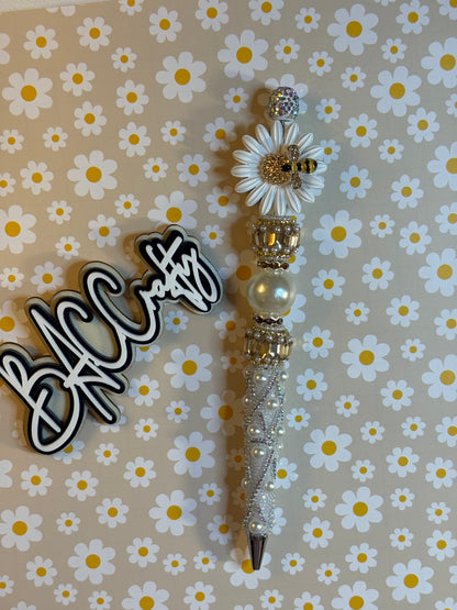 Fancy Beaded Pen