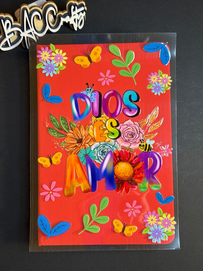 A5 Note Book with print