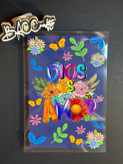 A5 Note Book with print