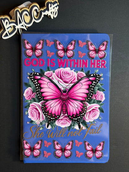 A5 Note Book with print