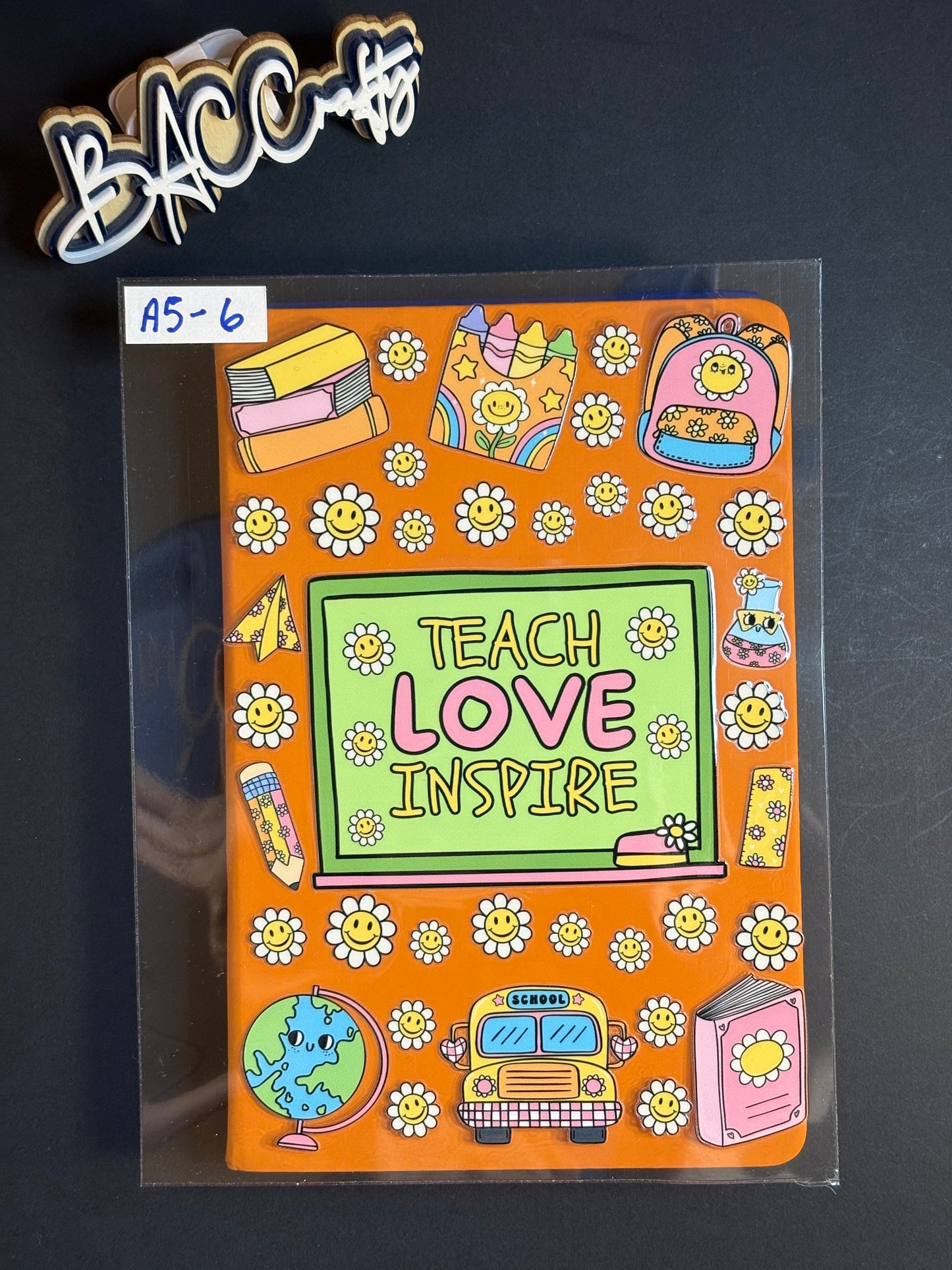 A5 Note Book with print