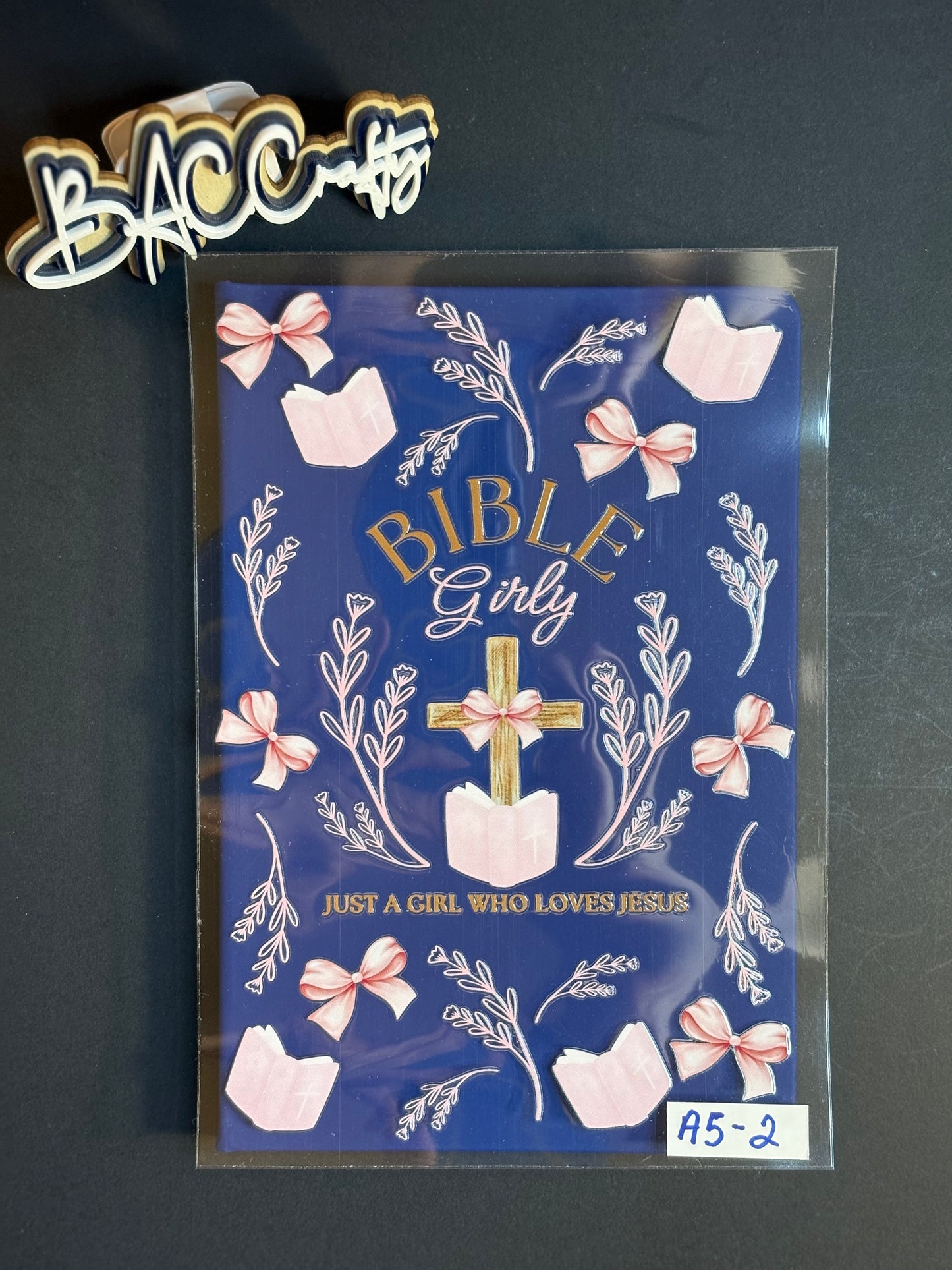 A5 Note Book with print